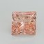 1.83 Ct. Fancy Intense Pink Princess Lab Grown Diamond