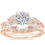 14K Rose Gold Secret Garden Diamond Ring (1/2 ct. tw.) with Yvette Diamond Ring