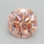 2.00 Ct. Fancy Intense Pink Round Lab Grown Diamond