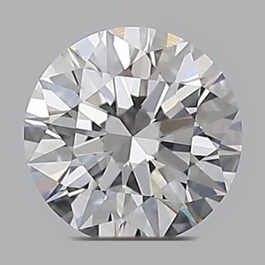 Round diamond — real photo