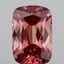 10.05 Ct. Fancy Vivid Brownish Pink Cushion Lab Grown Diamond