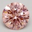 2.30 Ct. Fancy Intense Pink Round Lab Grown Diamond