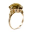 The Jasperia Ring, smalltop view on a hand
