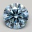 1.52 Ct. Fancy Blue Round Lab Grown Diamond