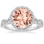 Platinum Luxe Willow Halo Diamond Ring (2/5 ct. tw.), smalltop view