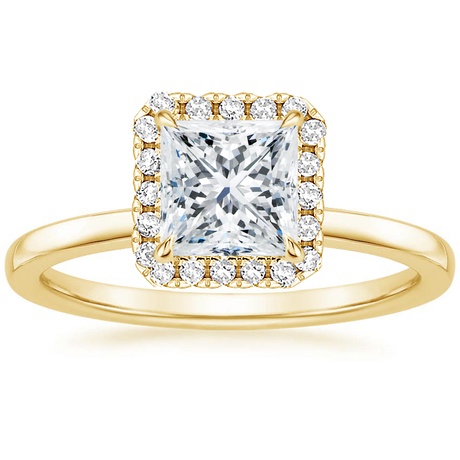 18K Yellow Gold Vienna Diamond Bridal Set (1/2 ct. tw.)