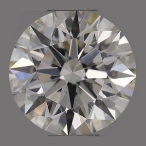 Round diamond — real photo
