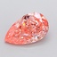 6.08 Ct. Fancy Pink Pear Lab Grown Diamond