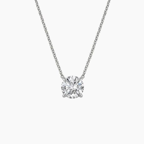 Perfect Solitaire Lab Diamond Pendant