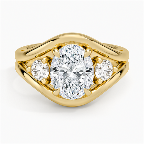 Frame Three Stone Diamond Ring (1/3 ct. tw.)