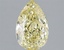 1.52 Ct. Fancy Intense  Yellow Pear Lab Grown Diamond