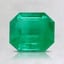 7.2x6.6mm Asscher Colombian Emerald