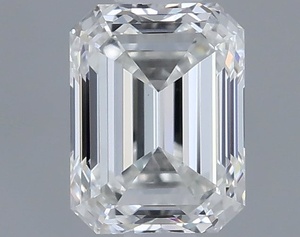 Emerald diamond — real photo