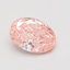 0.71 Ct. Fancy Vivid Pink Oval Lab Grown Diamond