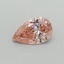0.31 Ct. Fancy Vivid Pink Pear Lab Grown Diamond