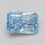5.08 Ct. Fancy Vivid Blue Radiant Lab Grown Diamond