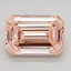 8.02 Ct. Fancy Intense  Pink Emerald Lab Grown Diamond