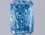 2.09 Ct. Fancy Vivid  Blue Radiant Lab Grown Diamond