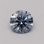 0.39 Ct. Fancy Vivid Blue Round Lab Grown Diamond