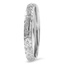 The Jami Ring, smalltop view on a hand