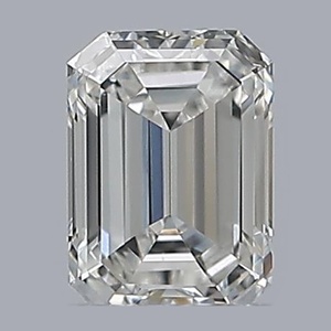 Emerald diamond — real photo