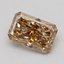 0.37 Ct. Light  Brown Radiant Lab Grown Diamond
