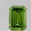 0.82 Ct. Fancy Vivid Green Emerald Lab Grown Diamond
