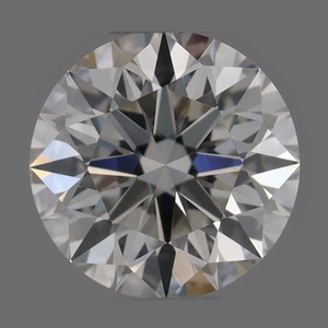 Round diamond — real photo