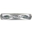 Custom Curvy Pave Diamond Ring