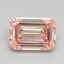 1.78 Ct. Fancy Vivid Pink Emerald Lab Grown Diamond
