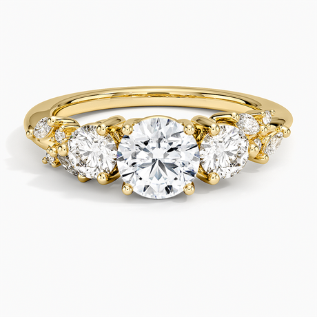 Three Stone Arden Diamond Ring