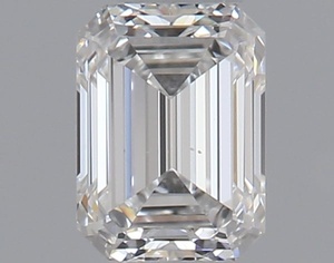 Emerald diamond — real photo