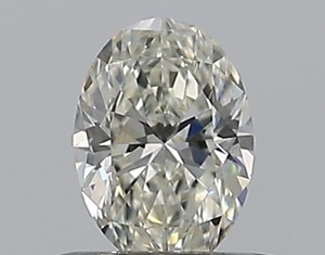 Oval diamond — real photo