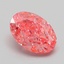 1.10 Ct. Fancy Vivid Pink Oval Lab Grown Diamond