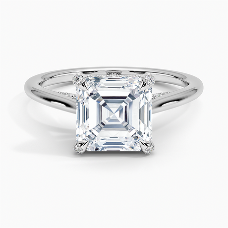 18K White Gold Adorned Dawn Diamond Ring
