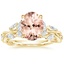 18K Yellow Gold Secret Garden Diamond Ring (1/2 ct. tw.), smalltop view