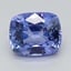 8x6.7mm Blue Cushion Sapphire