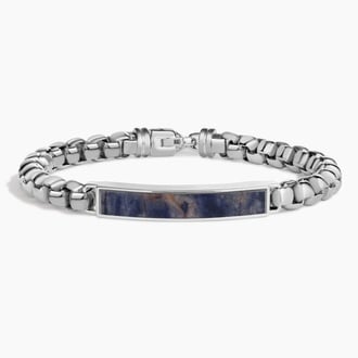 Sodalite Inlay Bracelet
