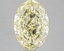 3.06 Ct. Fancy Intense Yellow Oval Lab Grown Diamond