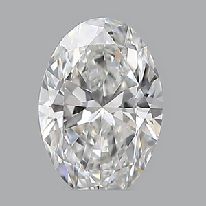 Oval diamond — real photo