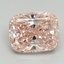 2.04 Ct. Fancy Intense Pink Cushion Lab Grown Diamond