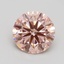1.77 Ct. Fancy Intense Pink Round Lab Grown Diamond