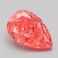 4.61 Ct. Fancy Vivid Pink Pear Lab Grown Diamond