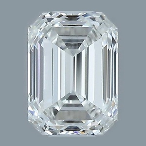 Emerald diamond — real photo