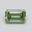1.00 Ct. Fancy Vivid Green Emerald Lab Grown Diamond