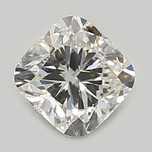 Cushion diamond — real photo