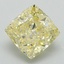 2.62 Ct. Fancy Intense Yellow Cushion Lab Grown Diamond