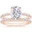 14KR Moissanite Marseille Diamond Bridal Set (1/2 ct. tw.), smalltop view