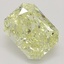 1.14 Ct. Fancy Light Yellow Radiant Diamond