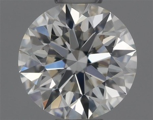 Round diamond — real photo